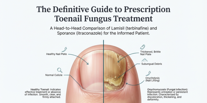 Guide: Lamisil vs Sporanox: A Guide to Severe Nail Fungus Cures